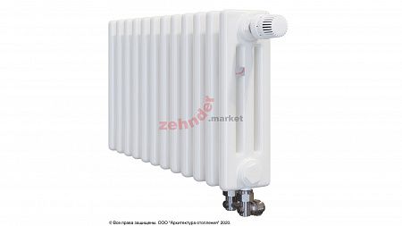 Радиатор Zehnder Charleston Completto CH 3030/12 V001 ½ RAL 9016