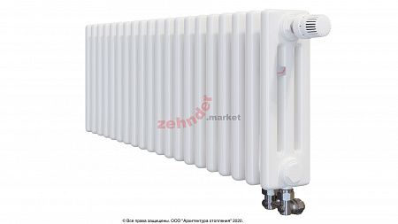 Радиатор Zehnder Charleston Completto CH 3030/20 V001 ½ RAL 9016
