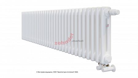 Радиатор Zehnder Charleston Completto CH 2030/32 V001 ½ RAL 9016