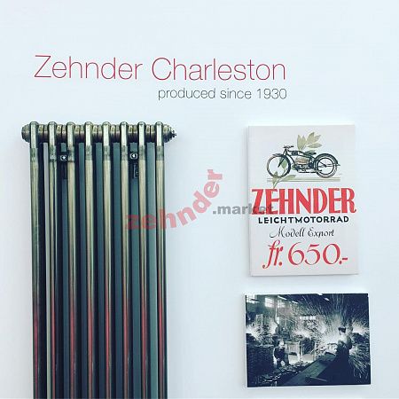 Радиатор Zehnder Charleston CH 2180/06 1270 ¾ Technoline 0325 TL