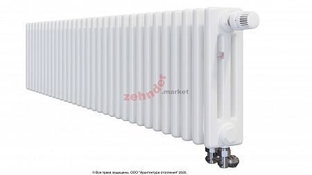 Радиатор Zehnder Charleston Completto CH 3030/32 V001 ½ RAL 9016