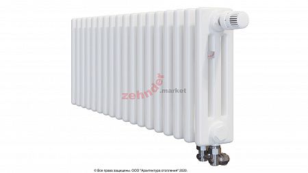 Радиатор Zehnder Charleston Completto CH 3030/18 V001 ½ RAL 9016