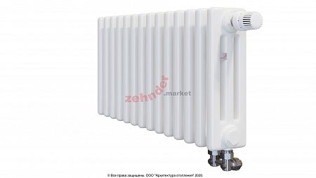 Радиатор Zehnder Charleston Completto CH 3030/14 V001 ½ RAL 9016