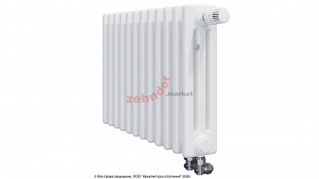 Радиатор Zehnder Charleston Completto CH 3037/12 V001 ½ RAL 9016