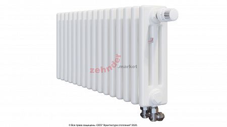 Радиатор Zehnder Charleston Completto CH 3030/16 V001 ½ RAL 9016